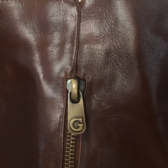 Guess Shoes Guess Knee High Leather Boots Brown 4 Heel Poshmark